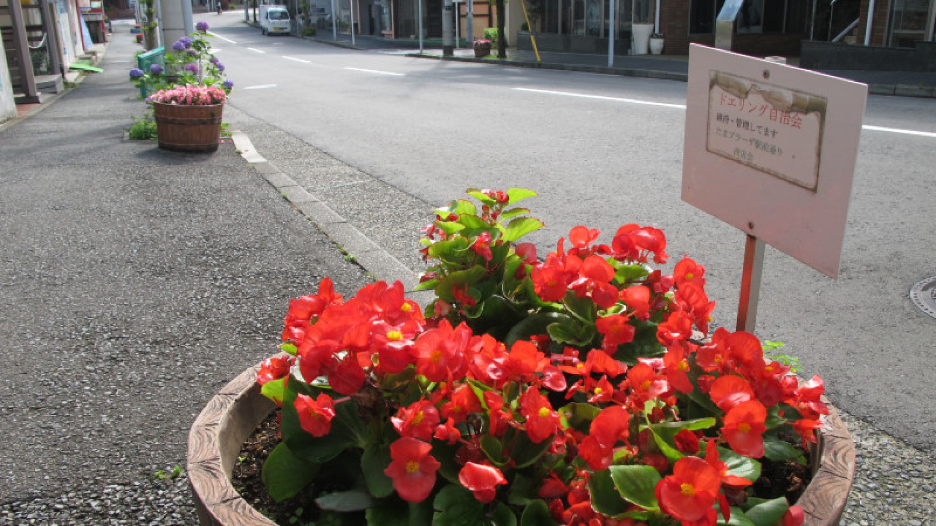 商店会管理のプランター