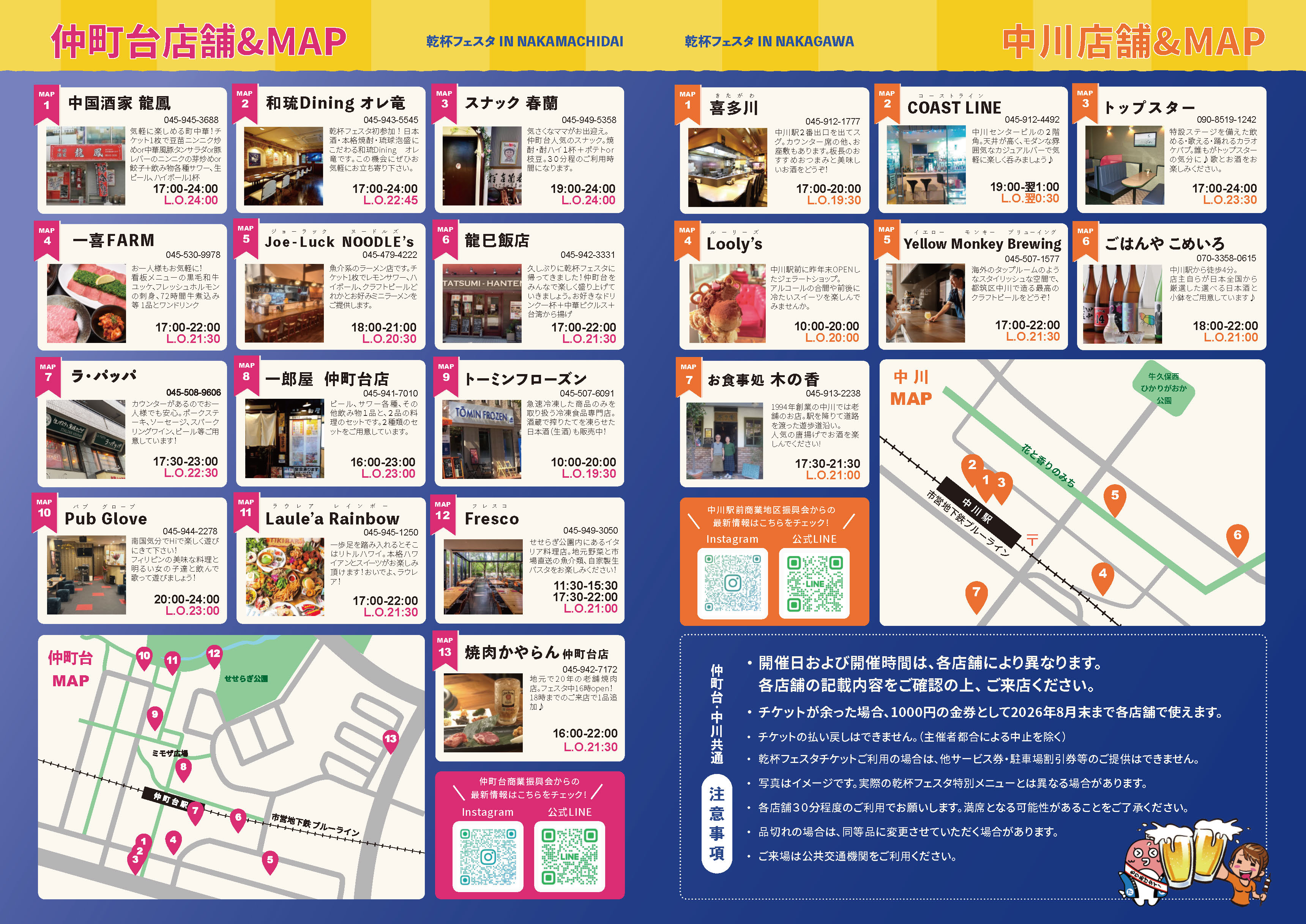 乾杯フェスタ2026 in NAKAMACHIDAI